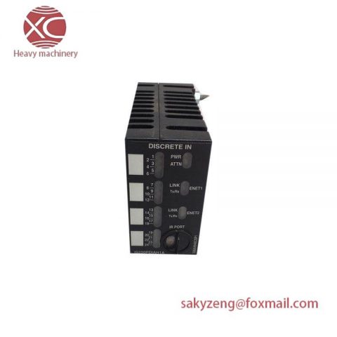 GE IS220PPDAH1A REV E - Industrial PLC I/O Pack, High Performance, Precision Control