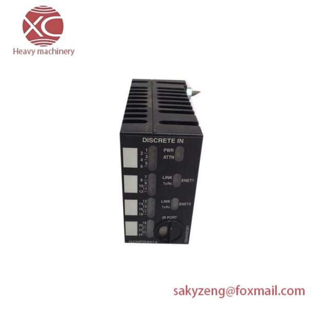 GE IS220PPDAH1A REV E - Industrial PLC I/O Pack, High Performance, Precision Control
