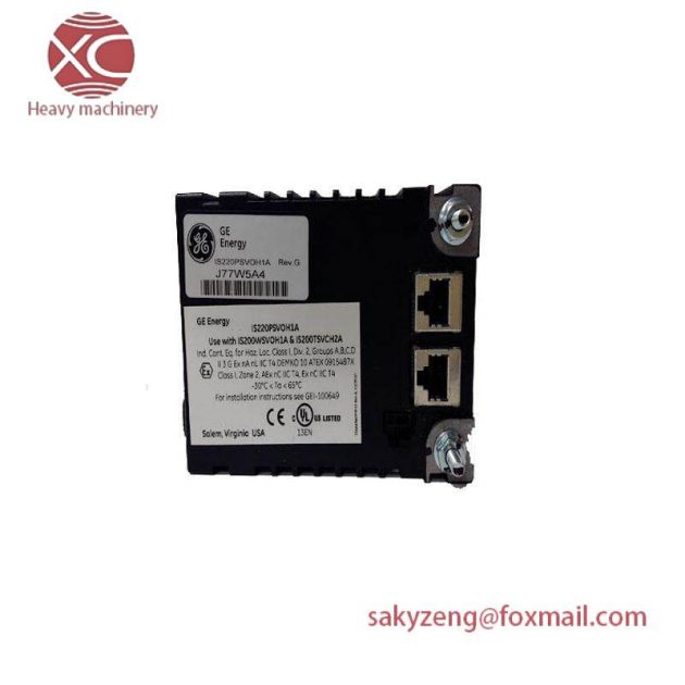GE IS220PSVOH1A (No Revision) Industrial Control Boards, Advanced Turbine Management