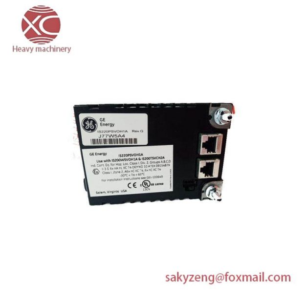 GE IS220PSVOH1A REV D | Advanced Boards & Turbine Control Solutions