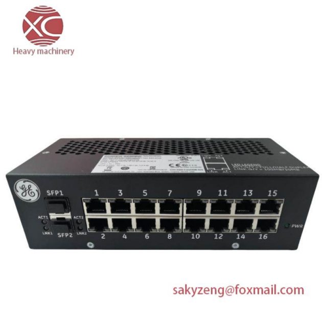 GE IS420ESWBH1A: Industrial Ethernet Switch for Reliable Process Control
