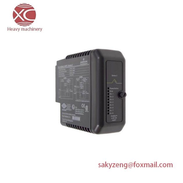 EMERSON KJ3222X1-BA1 DeltaV™ Analog Input Card: Precision & Efficiency in Control Solutions