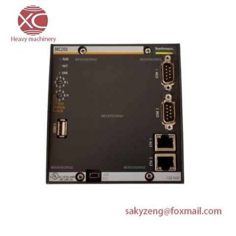 Bachmann MC205 Processor Module - Advanced Control Solution