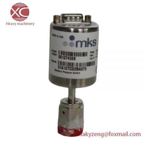 MKS 51A12TCD2BA075 Pressure Switch, Precision Engineering for Industrial Control