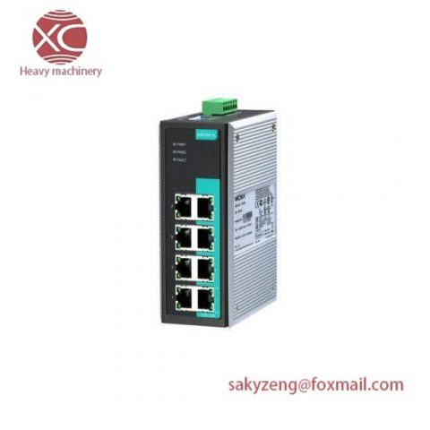 MOXA EDS-308-MM-SC: High-Performance Unmanaged Ethernet Switch for Industrial Control Solutions