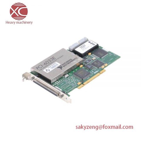 National Instruments PCI-6033E: High-Res Multifunction DAQ Card, Precision Measurement & Control