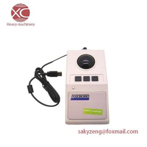 Foxboro P0972SF - Industrial Trackball Interface Mouse, Precision Control for Manufacturing Environments