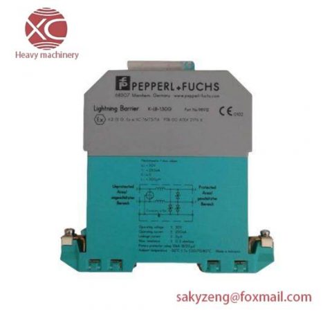 P+F K-LB-1.30G: Robust Surge Protection Barrier for Industrial Control Systems