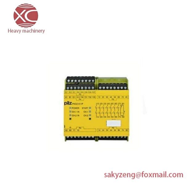 PILZ 777080 - PNOZ X11P Safety Relay: Advanced Industrial Safety Solution