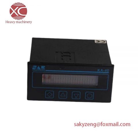 SAE KA-40-S-T Control Unit: Precision Automation for Industrial Applications