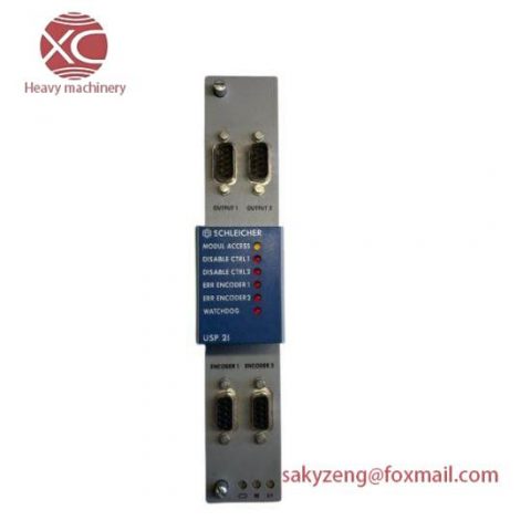 SCHLEICHER USP2I CPU Slave Positioning Module 2 Axes, High-Precision Control for Industrial Automation