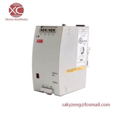 ABB SD822 3BSC610038R1 - Power Supply, Advanced Industrial Automation Solutions