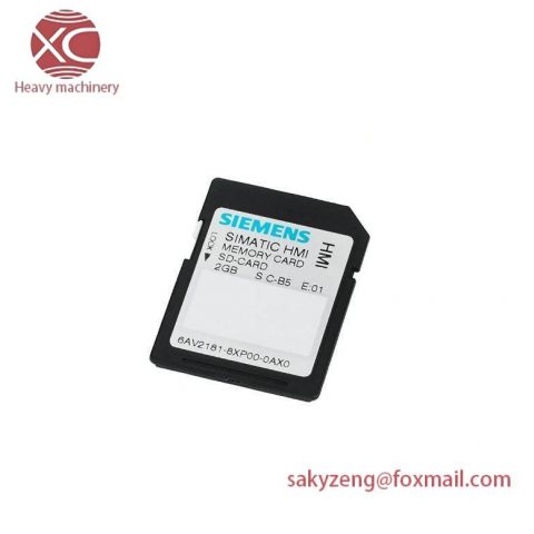 SIEMENS 6AV2181-8XP00-0AX0: Simatic SD Memory Card for HMI Comfort Panels