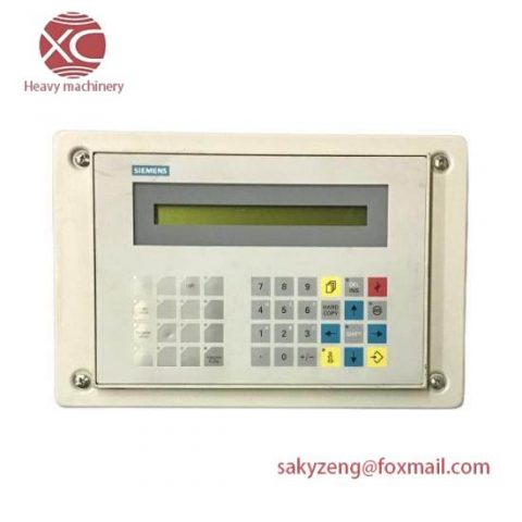 SIEMENS 6AV3515-1EB00 OP15A Operator Panel: Control and Automation Excellence