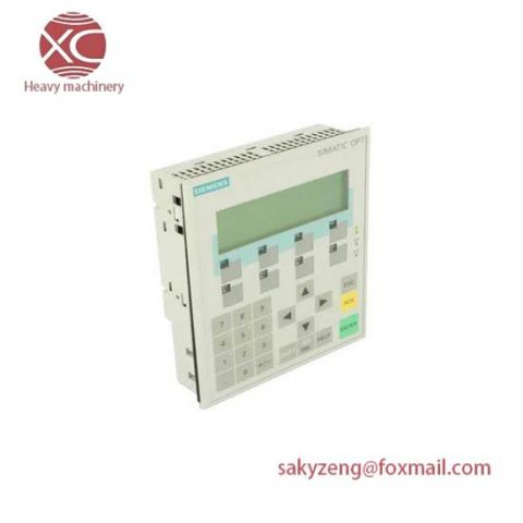 SIEMENS 6AV3607-1JC20-0AX2 Operator Panel: Industrial Control Excellence