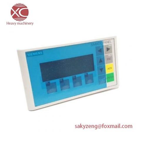 Siemens 6AV6640-0BA11-0AX0: Advanced SIMATIC Operator Panel for Precision Control