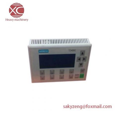 Siemens 6AV6 640-0AA00-0AX0: High-Performance Display Panel for Industrial Control