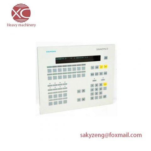 Siemens Operator Panel, 6DD1670-0AF0, SIEMENS PLC Systems