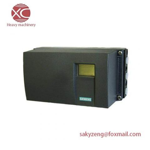 SIEMENS Smart Electropneumatic Positioner 6DR5010-0NG01-0AA0 for Industrial Automation