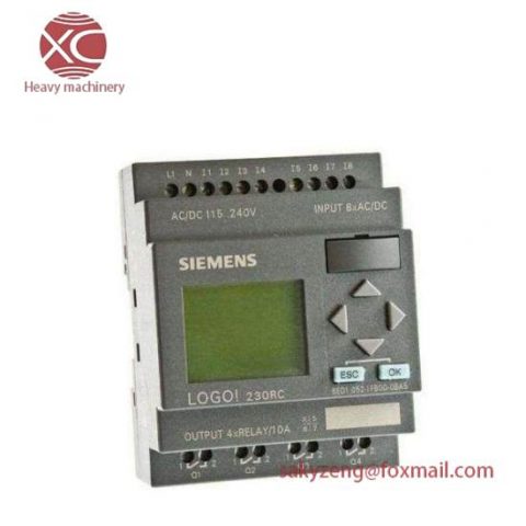 SIEMENS 6ED1052-2FB00-0BA5 Logic Module: Industrial Control Precision at Its Best