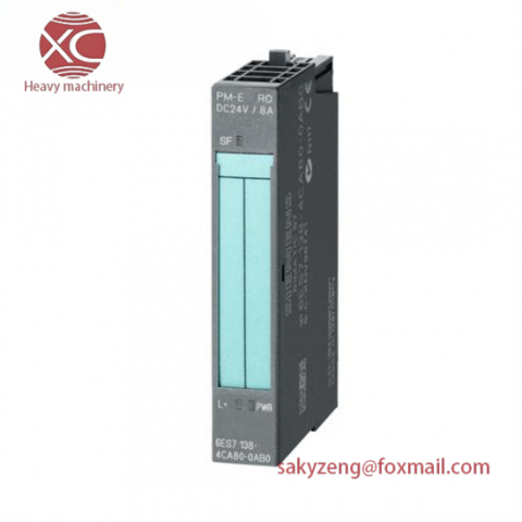 Siemens 6ES7138-4CA50-0AB0: I/O Power Module for Industrial Automation