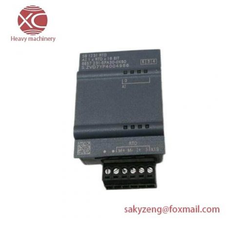 Siemens 6ES7231-5PA30-0XB0 Analog Input Module for Industrial Control