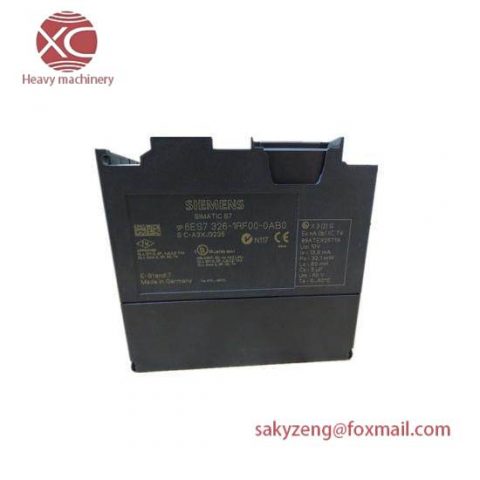 Siemens 6ES7326-1RF00-0AB0: Industrial Control System Module