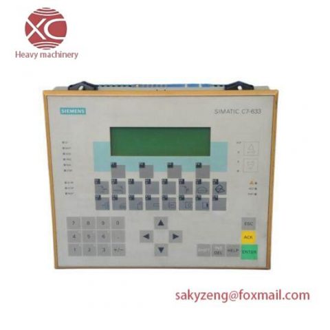 Siemens 6ES7633-2BF02-0AE3 C7-633DP Compact Display & Control Unit