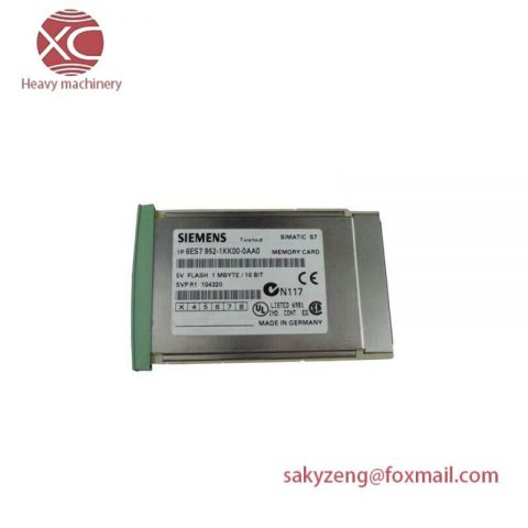SIEMENS 6ES7952-1KK00-0AA0: Industrial Control Memory Card, Advanced Storage Solution