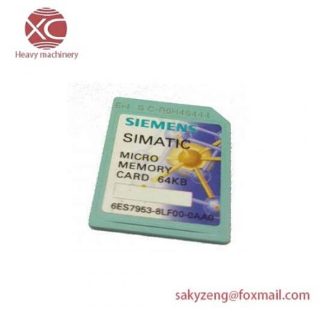 SIEMENS 6ES7953-8LF00-0AA0 - Micro Memory Card for S7-300/C7/ET 200