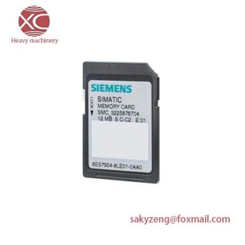 Siemens 6ES7954-8LB01-0AA0 - Industrial Control Memory Card