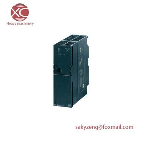 Siemens 6ES7 307-1BA00-0AA0: High-Performance Power Supply for Industrial Control Applications