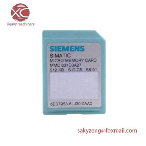 Siemens 6ES7 953-8LJ30-0AA0 Memory Card