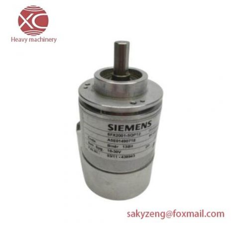 Siemens 6FX2001-5QP12 Encoder ABS 13 Bit Clamp