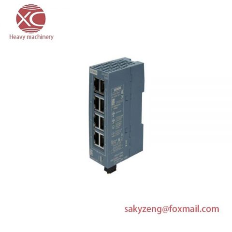 SIEMENS SCALANCE XB008 Unmanaged Industrial Ethernet Switch - 6GK5008-0BA10-1AB2