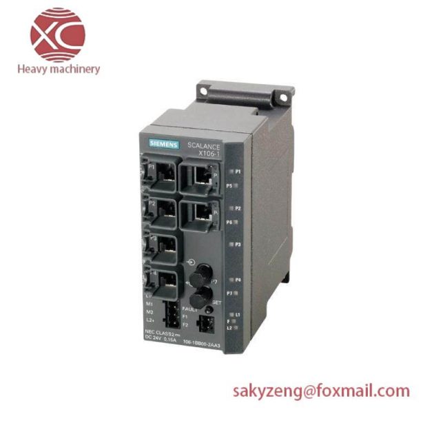 SIEMENS Scalance 6GK5106-1BB00-2AA3 Industrial Ethernet Switch, Compact & Reliable Networking Solution