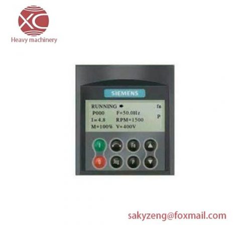 Siemens MICROMASTER 4 Advanced Operator Panel 6SE6400-0AP00-0AA1 Control & Automation Solution