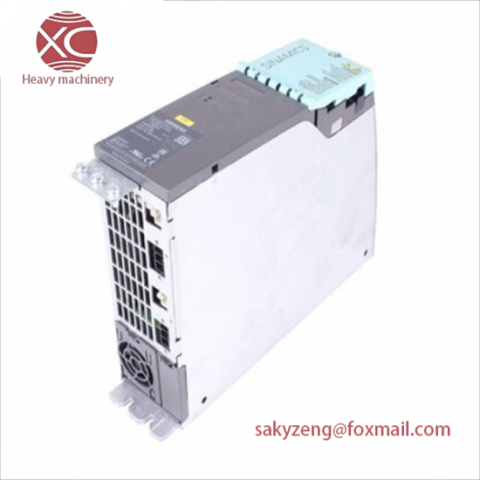 SIEMENS 6SL3420-2TE11-7AA1: Dual Motor Drive Module, Input: 600V DC, Output: 3AC 400V, 5A/5A, Compact Design with Internal Air Cooling