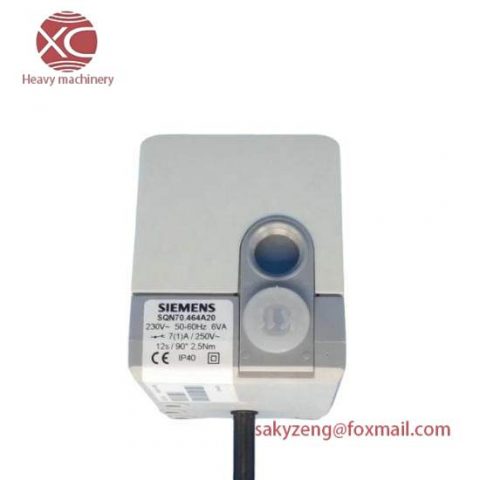 Siemens SQN70.464A20 Control Module, Advanced Automation Solutions
