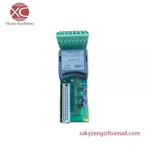 ICS TRIPLEX T9851 Analogue Output Module, Control & Automation Solutions