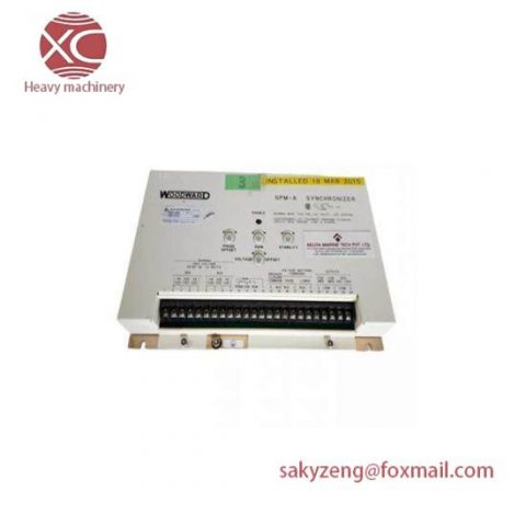 WOODWARD 9905-003 Spm-a Synchronizer: Engine Speed Control for Industrial Applications