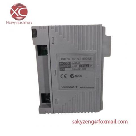 Yokogawa AAI543-H00: Precision Analog Output Module for Industrial Automation