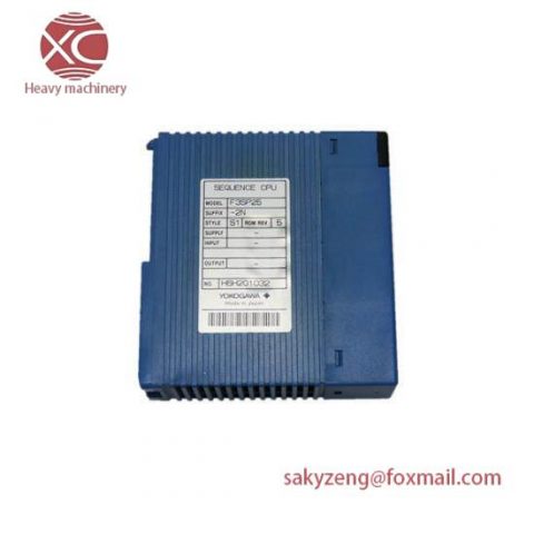 Yokogawa F3SP25-2N CPU Module: Precision Control Solutions for Industrial Automation