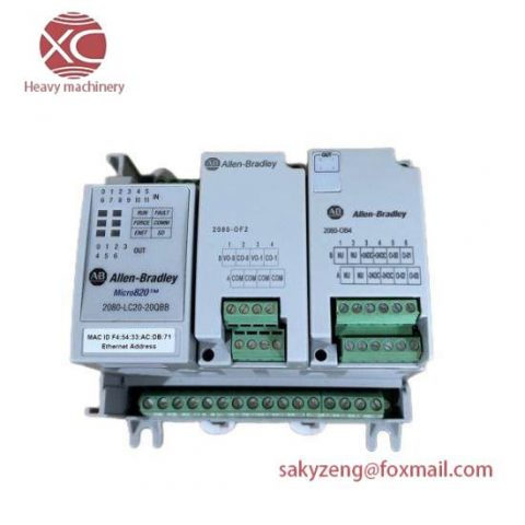 Rockwell Automation 2080-OB4 Digital Output Module, Control System Components