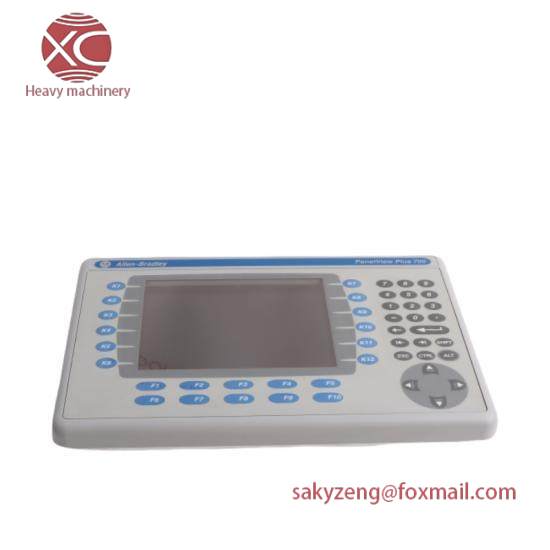 GE 2711P-B7C4D1 PanelView Plus 700 Keypad/Touch/Enet/RS232, 64MB, DC Control System