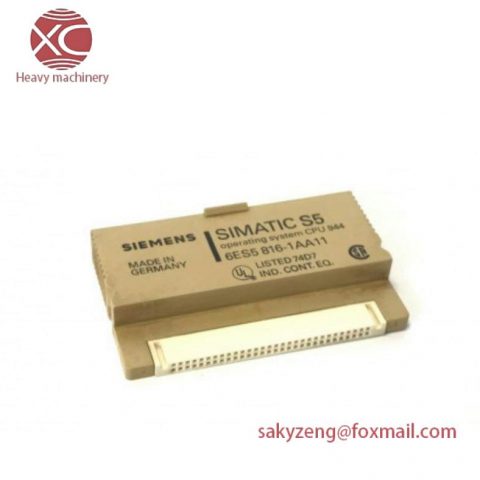 SIEMENS 6ES5816-1AA11: Advanced Process Control Module for Industrial Automation