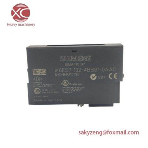Siemens 6ES7 132-4BB31 Electronic Modules - Industrial Control Solutions