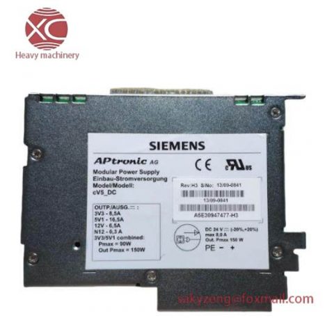 Siemens A5E30947477 Modular Power Supply