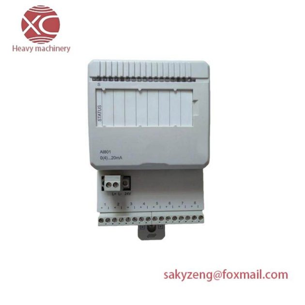 ABB 3BSE020512R1 AI801: 8-Channel Analog Input Unit for Precision Control