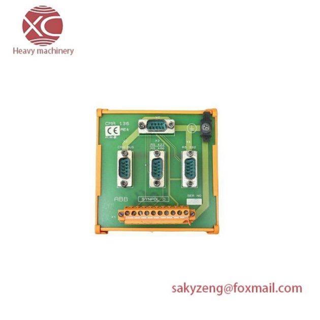 ABB CMA136 3DDE300416 Generator Relay Terminal Board